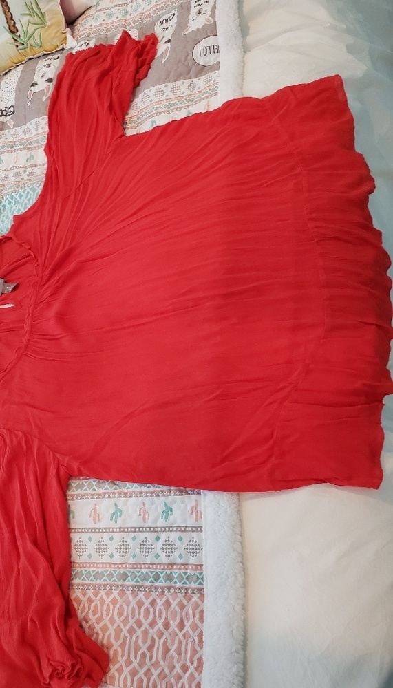 Chico's Boho Flow Cold Shoulder Blouse